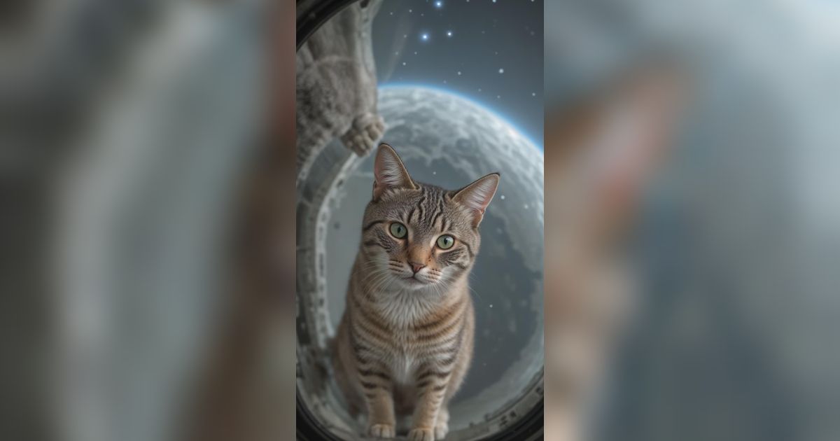 Ini Kucing Pertama yang Dapat Penghargaan karena Sukses Terbang ke Luar Angkasa