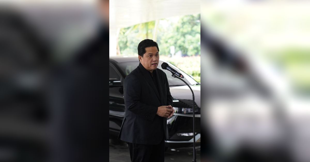 Erick Thohir Bagi-Bagi Mobil Listrik Buat Pejabat Kementerian BUMN