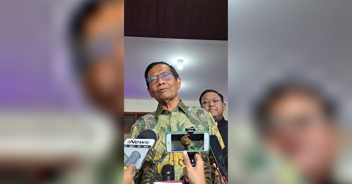 Mahfud MD Kembali Temui Uskup Agung Jakarta, Ini yang Dibahas