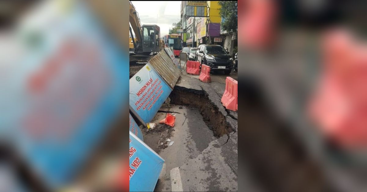 Jalan Ambles di Jakbar Sebabkan Kemacetan, Polisi Berlakukan Contraflow