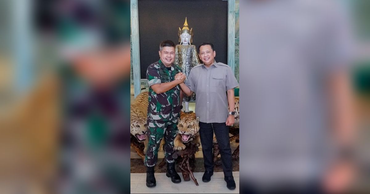 Potret Ketua MPR Kongkow Bareng Jenderal TNI dan Pengusaha Tajir di Bali, Kehadiran Singa Putih Bikin Salfok