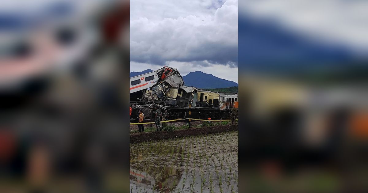 Netizen Sebut Adu Banteng KA Turangga Vs Baraya Mirip Tragedi Bintaro 1987