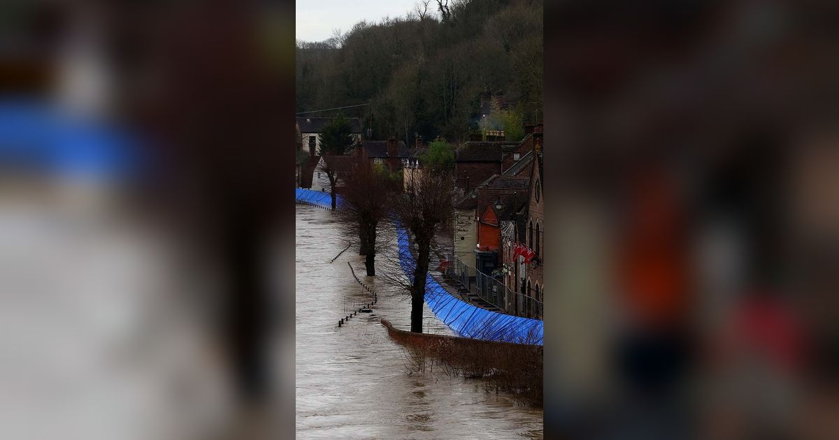 FOTO: Mengintip Cara Jitu Inggris Cegah Banjir dari Luapan Sungai Severn