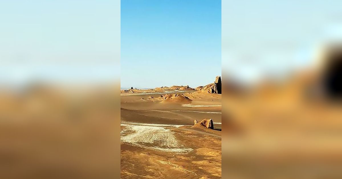 Gurun Terpanas di Bumi adalah Gurun Lut, Hanya Hewan ini yang Mampu Hidup