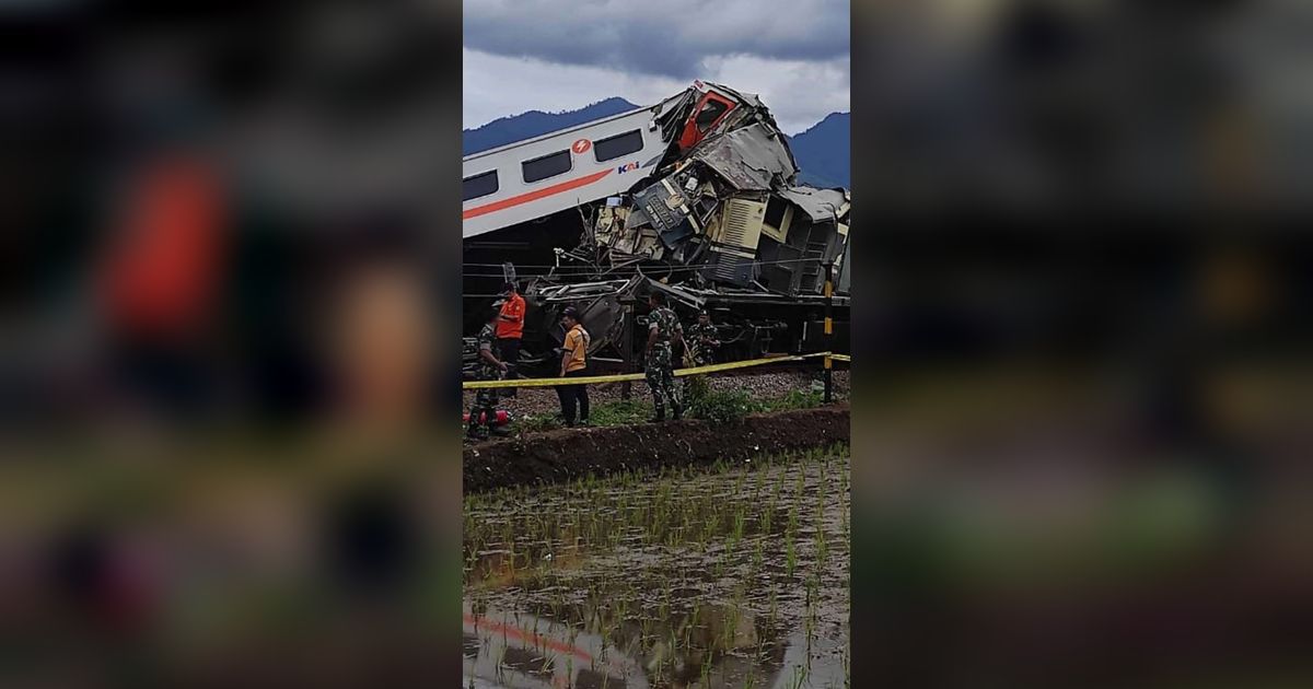 KNKT Masih Selidiki Penyebab Kecelakaan Kereta Api di Cicalengka, Ini Subjek yang Diteliti