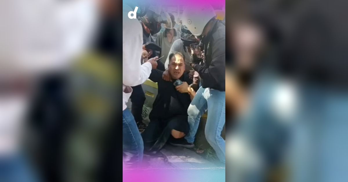 Momen Saipul Jamil Meronta Saat Ditangkap Polisi di Jalur Transjakarta