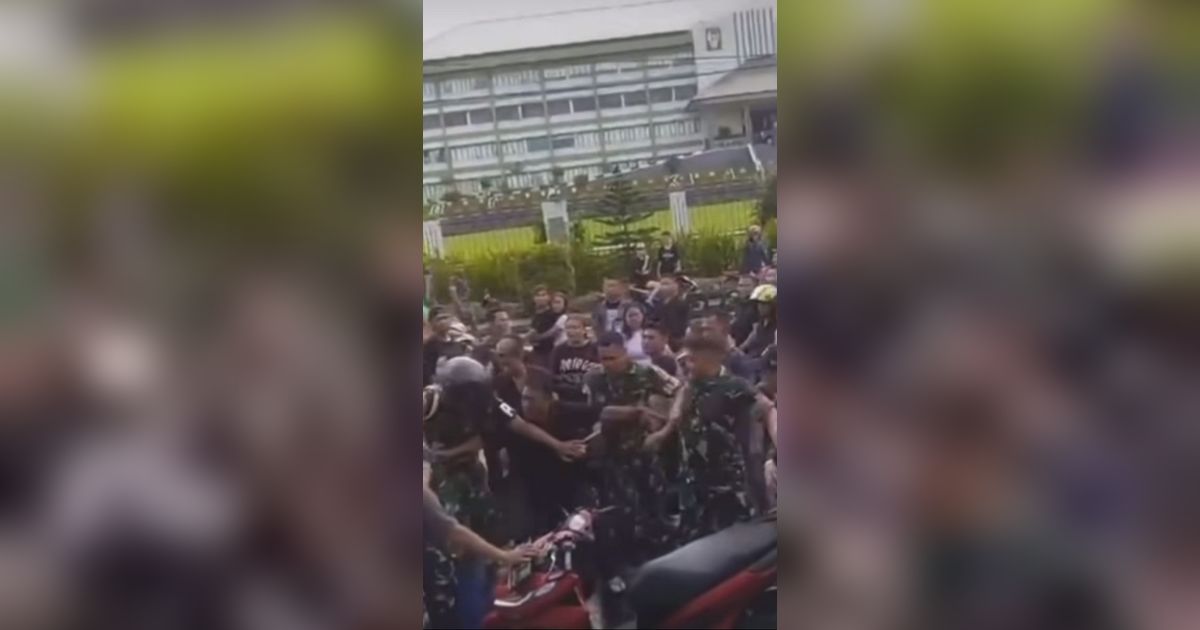 TNI AD Tindak Tegas Prajurit yang Bentrok dengan Pengiring Jenazah Pakai Knalpot Brong di Manado