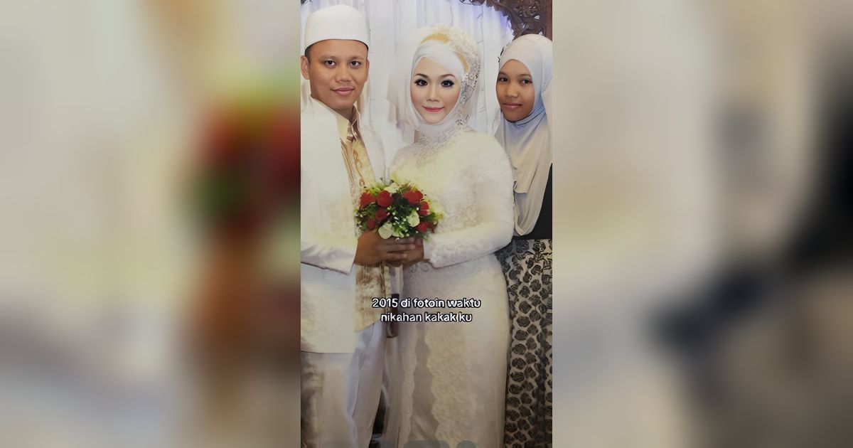 Kisah Wanita 8 Tahun Lalu Foto Bareng sebagai Adik Ipar, Kini Dinikahi Suami Kakaknya