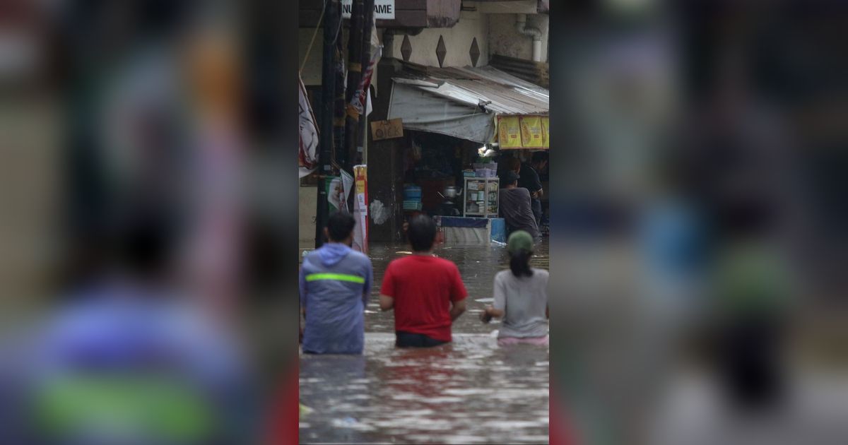 Daftar Lokasi Banjir Jakarta Sore Ini