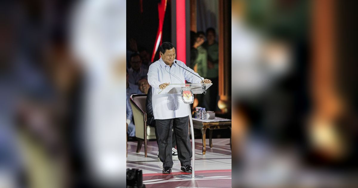 Prabowo Kecewa dengan Kualitas Debat Capres, Banyak Data Salah dan Keliru