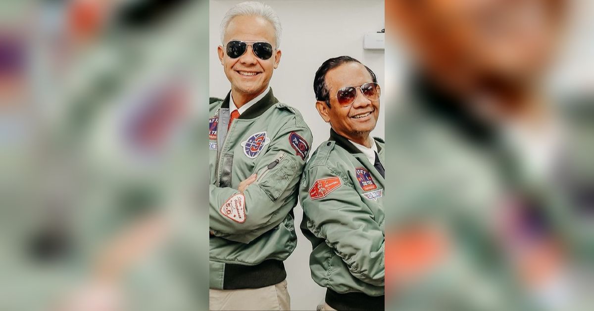 Top Gan! Ternyata Ini Arti Banyaknya Patch Nempel di Jaket Bomber Ganjar-Mahfud