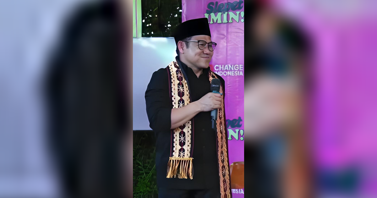 Kelakar Cak Imin: Untung Saya Enggak Jadi Menhan, Masa Cuma Dapet Angka 11 dari 100