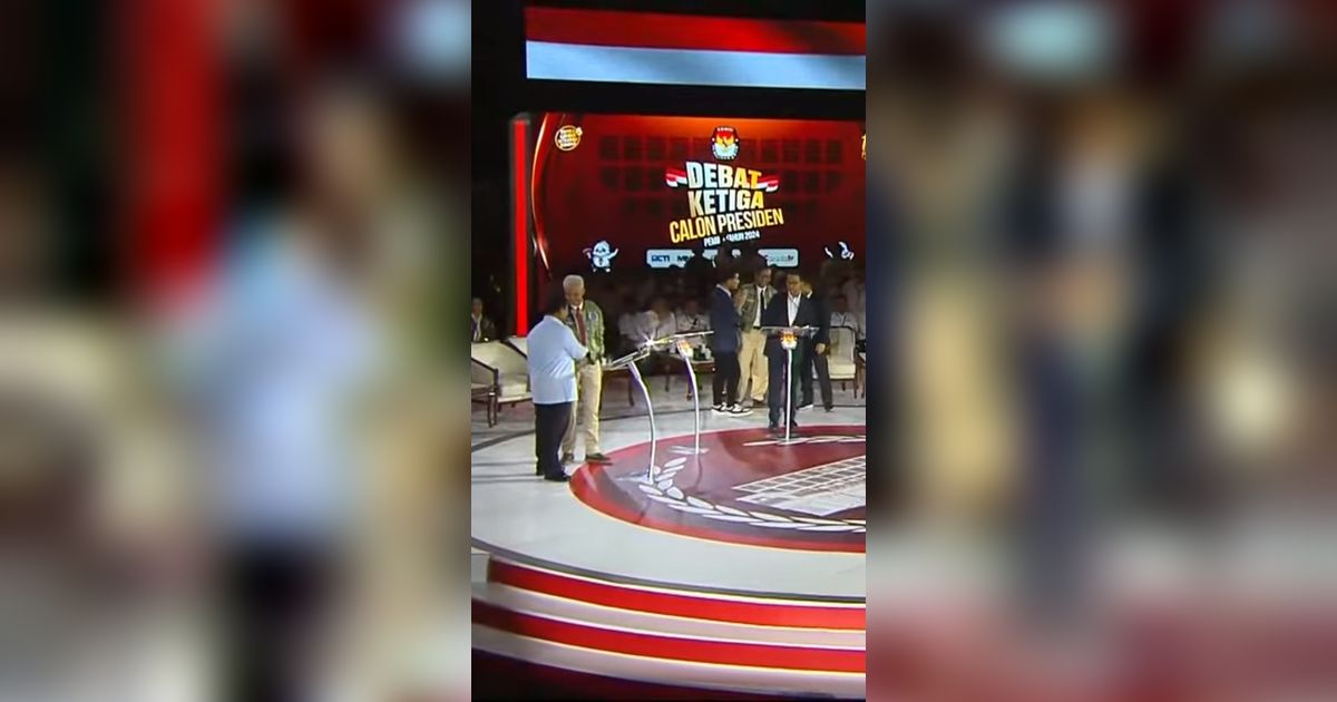 VIDEO: Prabowo Vs Anies di Debat, Tak Salam hingga Pose Tolak Pinggang