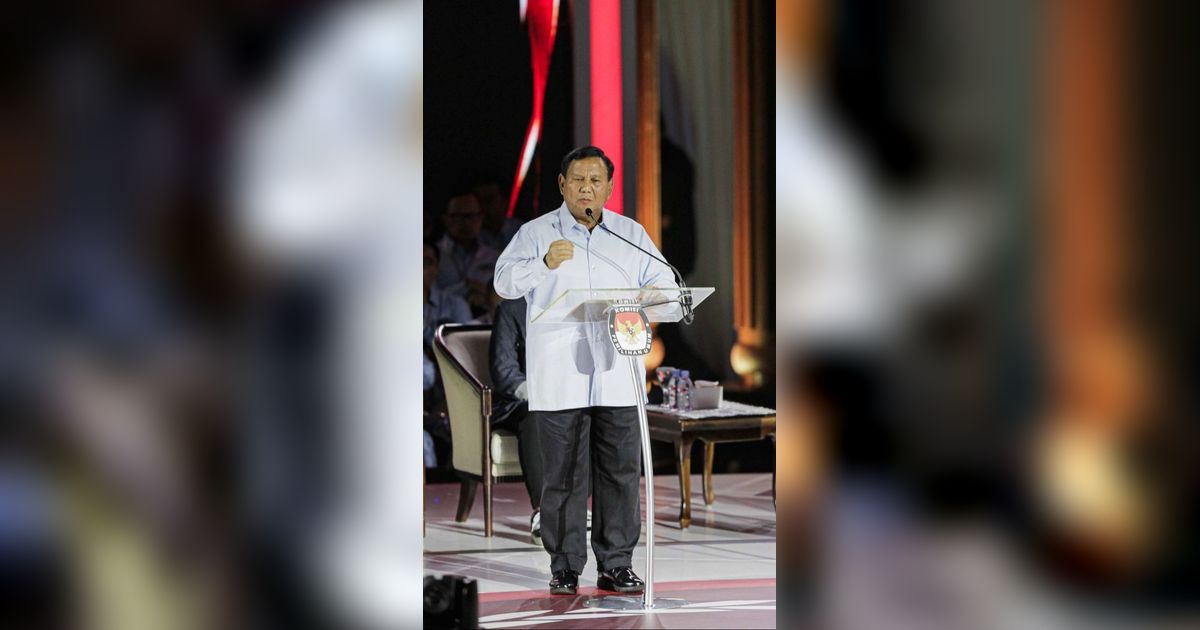 VIDEO: Prabowo Lugas di Debat: Buka Semua Masalah Kita, Apakah Itu Pantas?