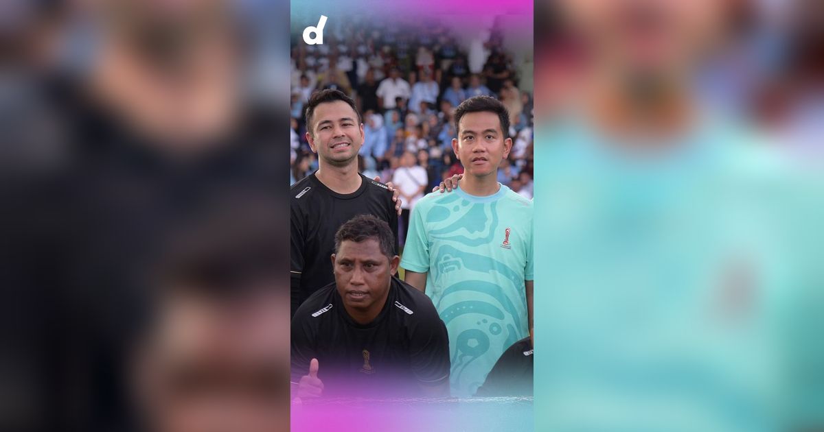 Diajak Raffi Ahmad Tanding Bola, Gibran Melipir ke Rumah Warga Menumpang Ganti Baju