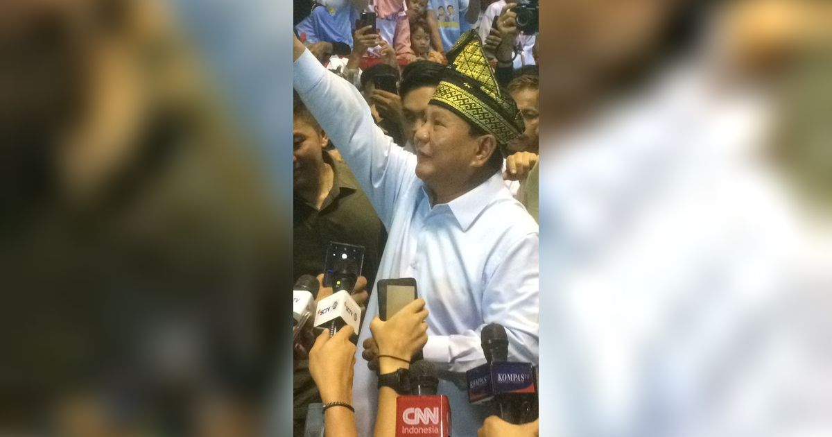 Prabowo soal Ejekan dan Fitnah: Saya Percaya yang Benar Itu Benar