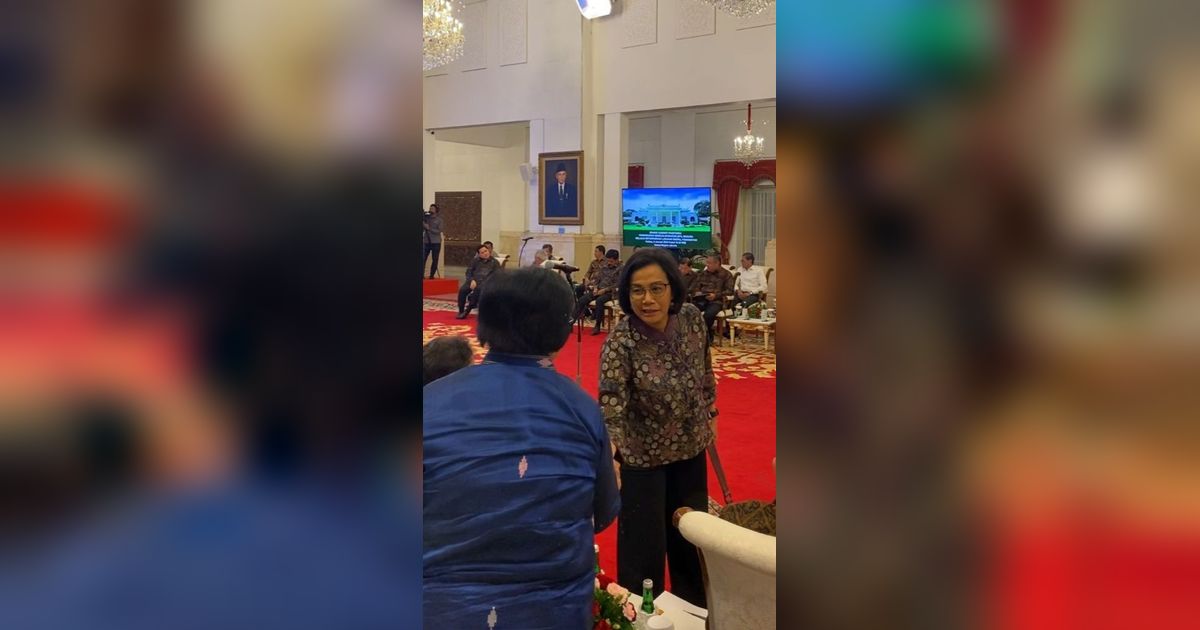 Candaan Menkeu Sri Mulyani saat Sapa Menteri LHK Siti Nurbaya: Sudah Hijau Sekarang