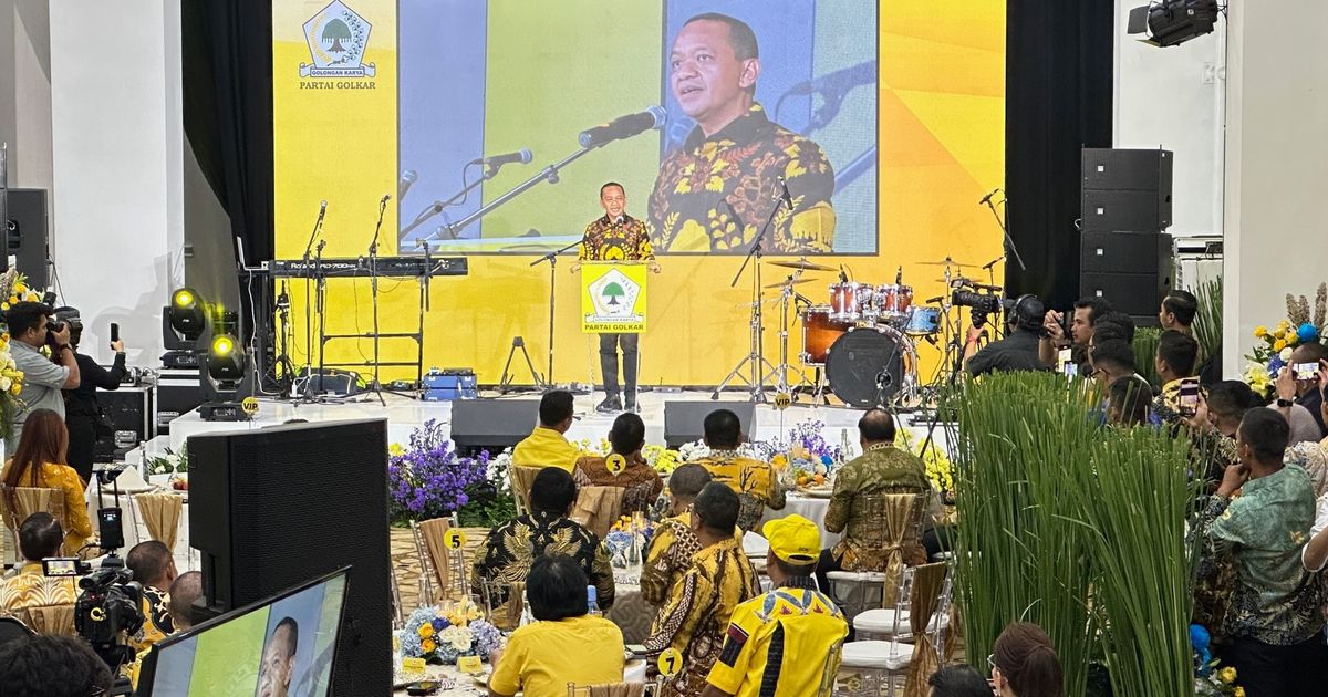 Bahlil Sudah Kantongi Nama Calon Pimpinan DPR dari Golkar, Begini Kriterianya