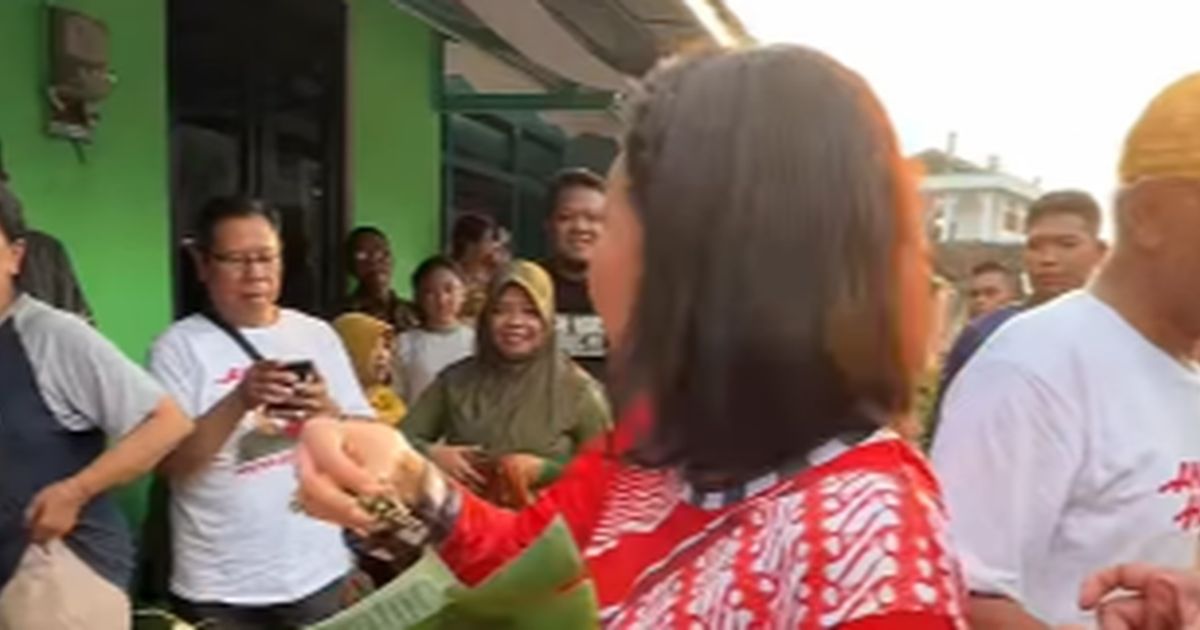 Ikut Suami Blusukan, Hetty Perkasa Malah 'Numpang' Makan di Rumah Warga