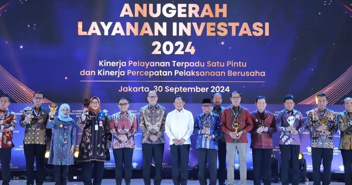 Kementerian Investasi/BKPM Gelar Anugerah Layanan Investasi 2024, Ini Pesan Rosan Roeslani