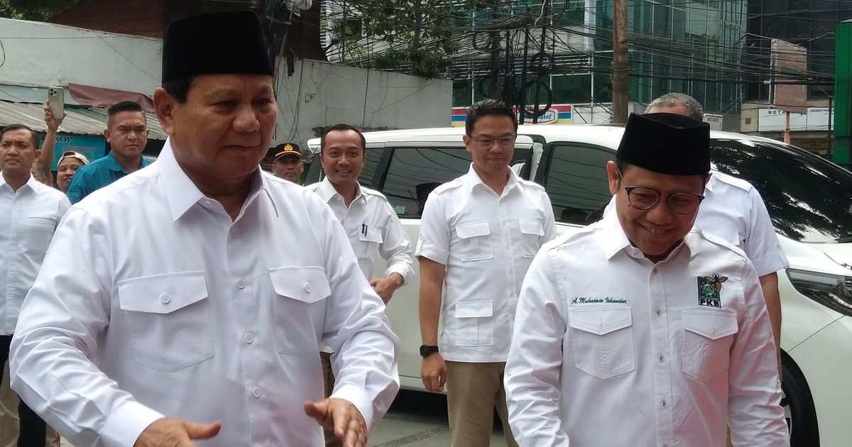 Prabowo Ungkit Perbedaan Saat Pilpres Depan Cak Imin: Tapi Dari Awal Saya Yakin PKB akan Kembali