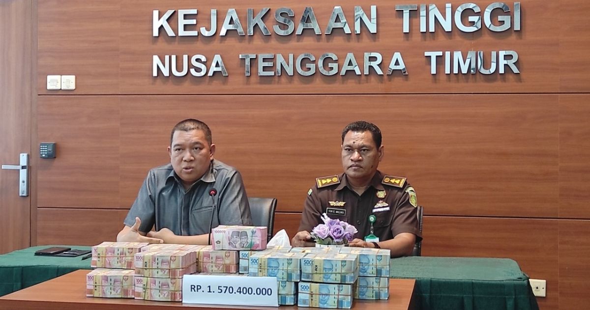 Mark Up Belanja DPRD Kota Kupang Capai Rp6,5 Miliar, Kejati Sebut Rp4,23 Miliar Belum Dikembalikan