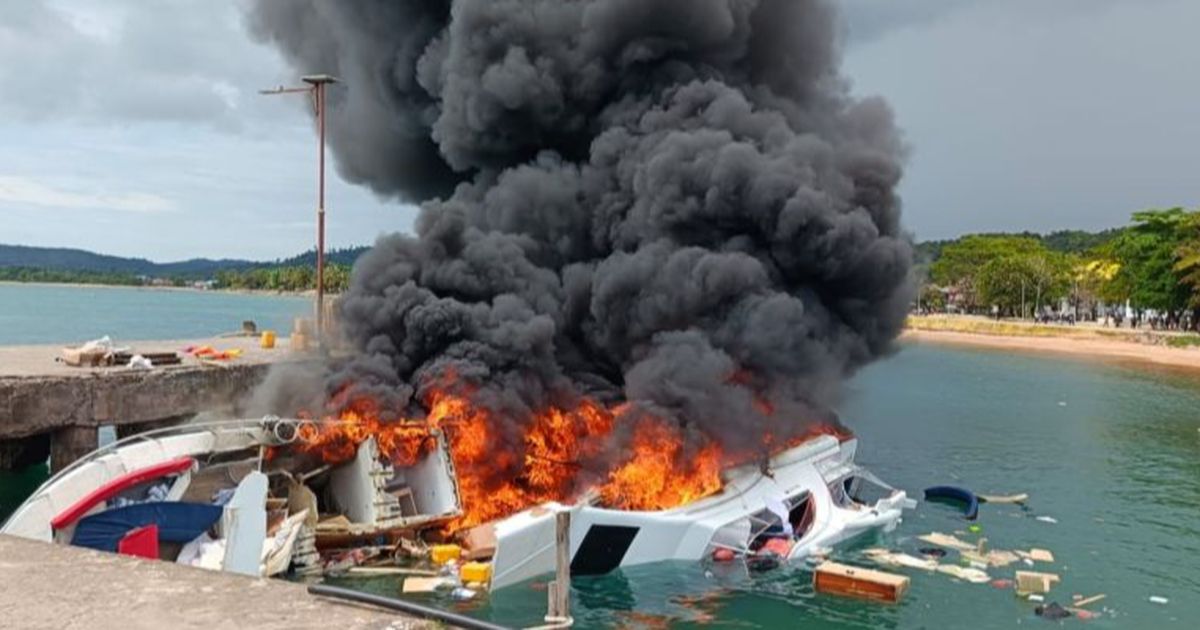 Penjelasan Basarnas Terkait Evakuasi Speedboat Cagub Maluku Utara Meledak dan Terbakar