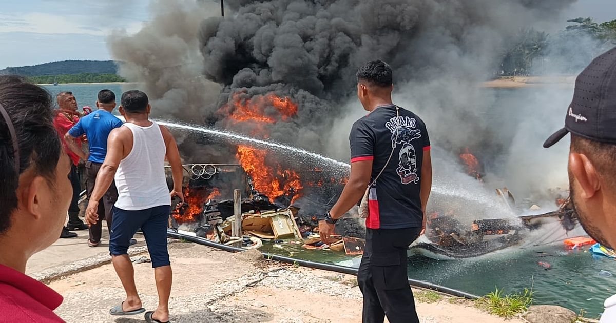 Cagub Maluku Utara Sempat Dirawat di RS Sebelum Meninggal karena Speedboat Meledak dan Terbakar