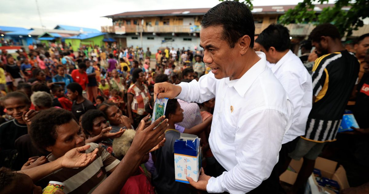 Mentan Komitmen Kawal Tanaman Pangan Warga di Kampung Wanam Merauke