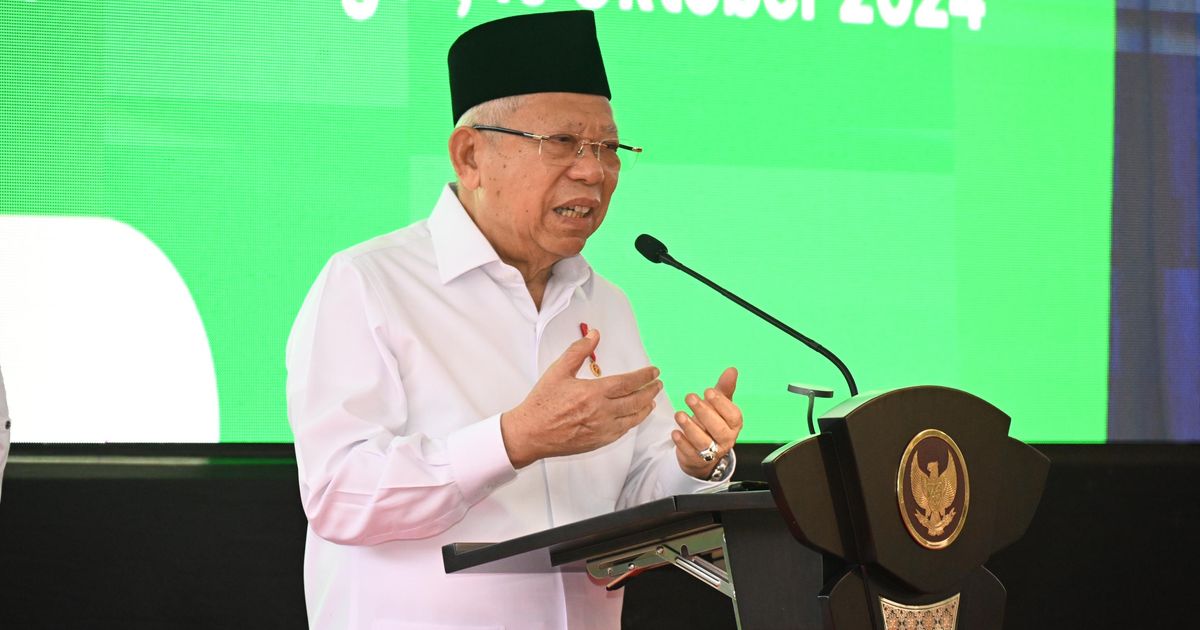 Jelang Lengser, Begini Pesan-Pesan Terakhir Wapres Ma'ruf Amin untuk Prabowo