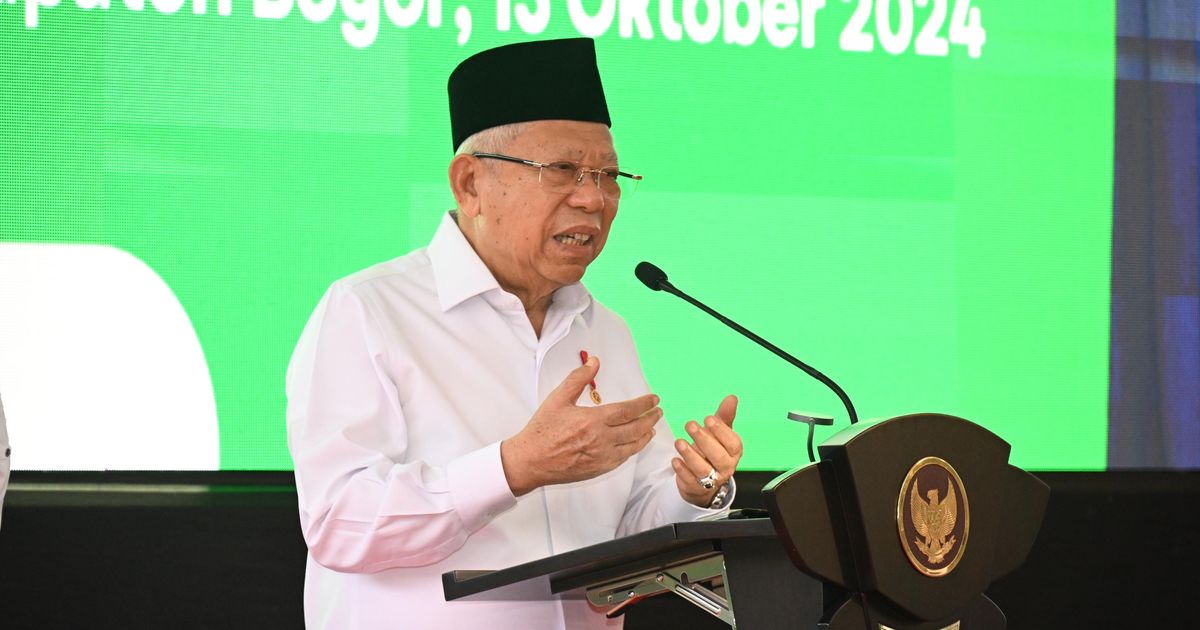 Wapres Ma’ruf Amin: Saya Lama Menanti 20 Oktober 2024, Kalau Bisa Dipercepat Lebih Baik