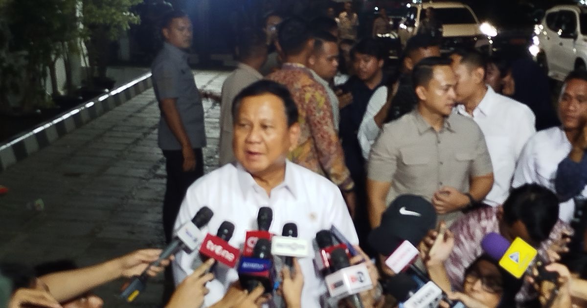 Prabowo Ungkap Ada Utusan PKS Datang ke Kertanegara: Dia Profesional