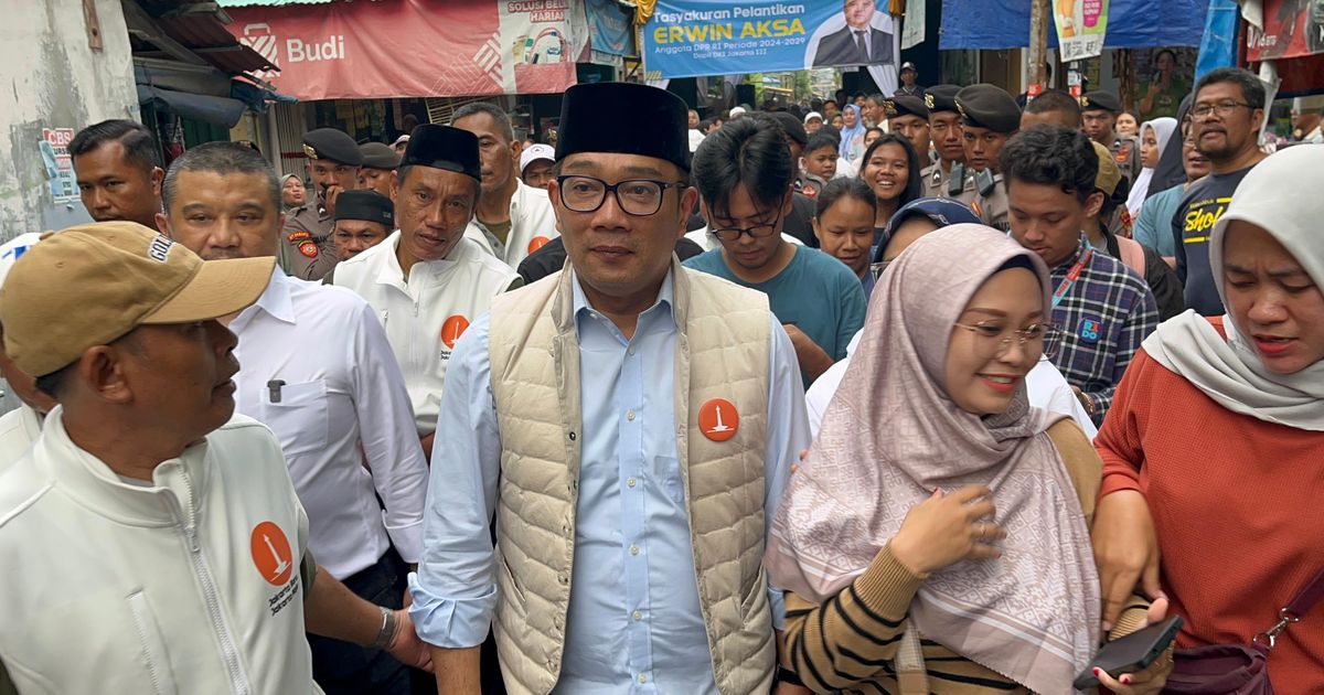 Ridwan Kamil Jawab Keluhan Warga Jakarta soal PKH: Itu Program Pemerintah Pusat