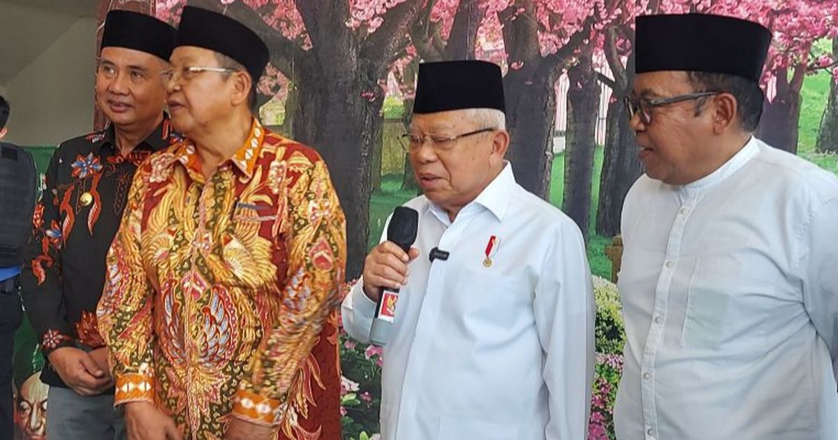 Wapres Ma'ruf Amin: Prabowo Rangkul Banyak Pihak di Kabinet untuk Ikut Pikirkan Bangsa