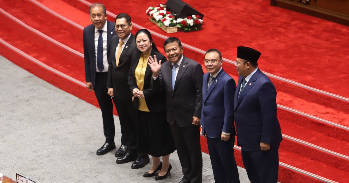 FOTO: Momen Paripurna DPR Setujui Herindra Jadi Kepala BIN Gantikan Budi Gunawan