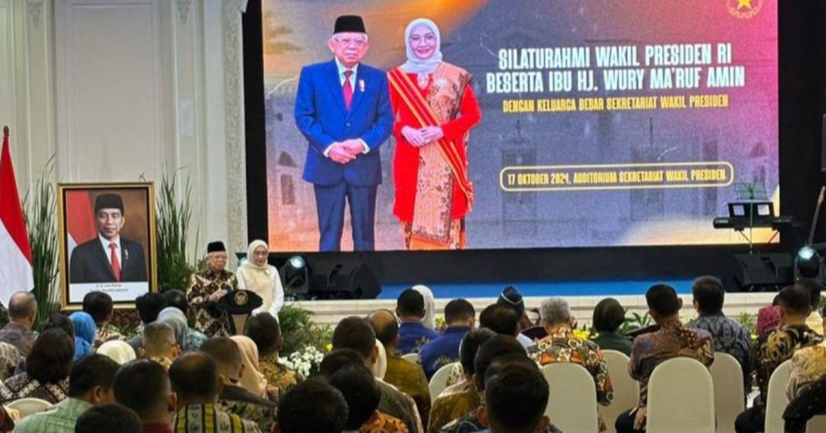 Pesan Abah buat Jajaran Setwapres, Sebut Gibran dan Kerja Sepenuh Hati