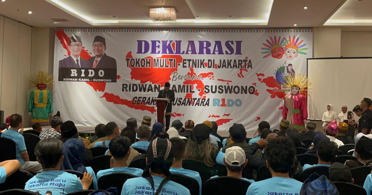 Puluhan Tokoh Multi Etnis Beri Dukungan, Ridwan Kamil Janjikan Program RIDO Adil Bagi Semua Golongan