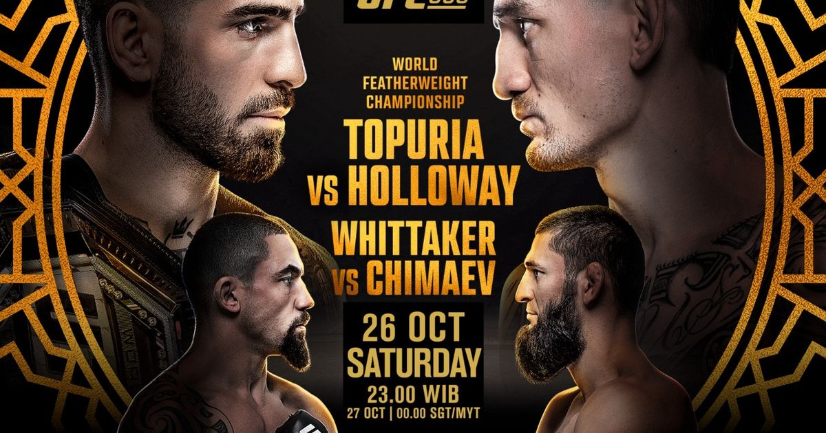 Duel Seru UFC 308 pada 26 Oktober 2024: Pertarungan Pemegang Gelar UFC Vs BMF