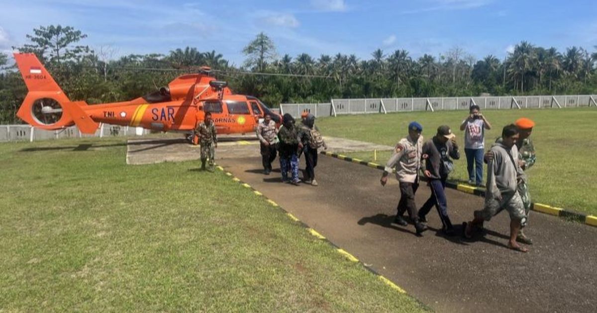 71 Nelayan di Sukabumi Terjebak di Bangunan Bekas Dermaga Usai Dihantam Ombak, Begini Detik-Detik Evakuasi Korban