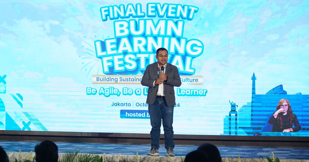 Telkom Dinobatkan Sebagai The Most Outstanding BUMN Learning di Ajang BUMN Learning Festival 2024