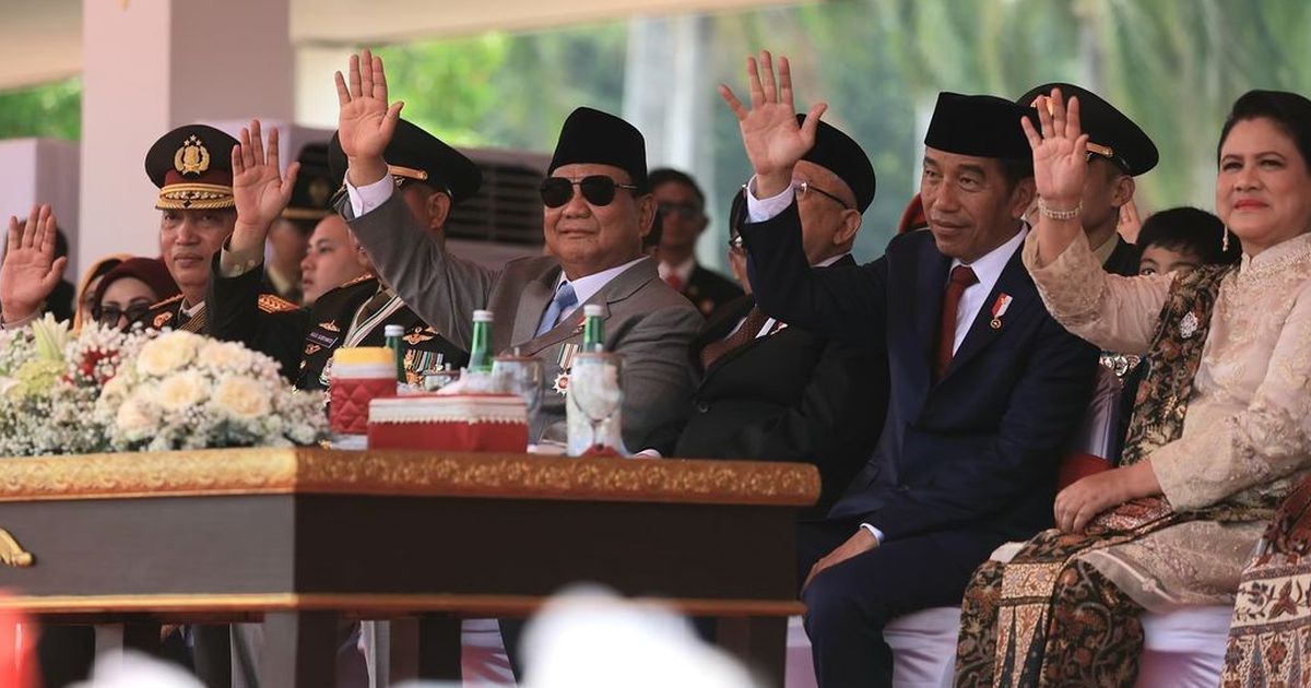 Jokowi Sambut Prabowo di Istana Usai Dilantik jadi Presiden Baru Pulang Kampung ke Solo