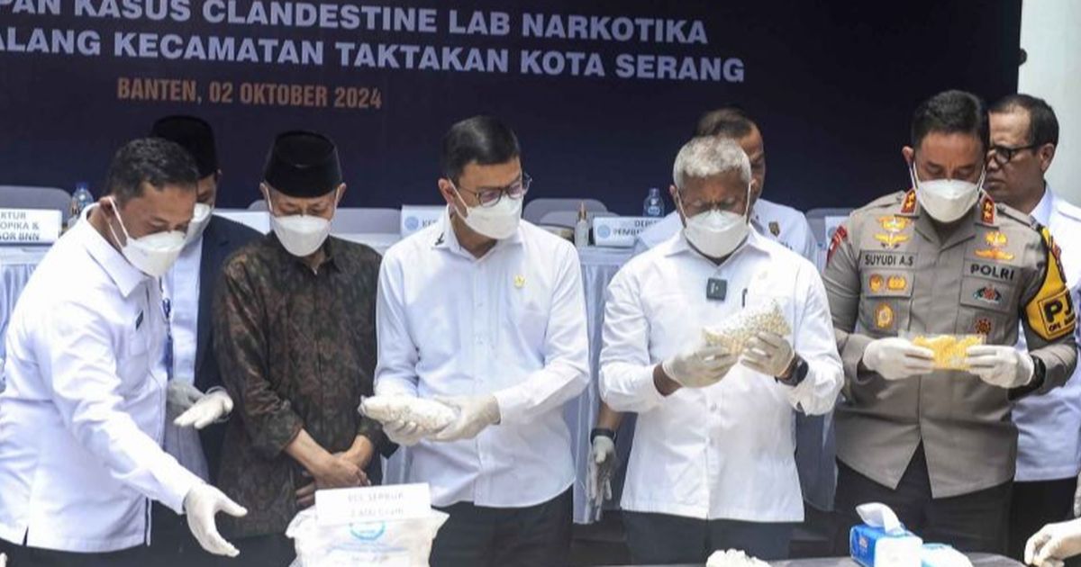 Pil PCC Diproduksi Laboratorium Narkoba di Serang Targetkan Anak SMA, Efeknya Bisa Rusak Saraf Otak