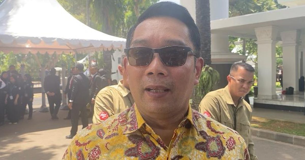 Ridwan Kamil Libur Kampanye Demi Hadiri Pisah Sambut Jokowi-Prabowo di Istana