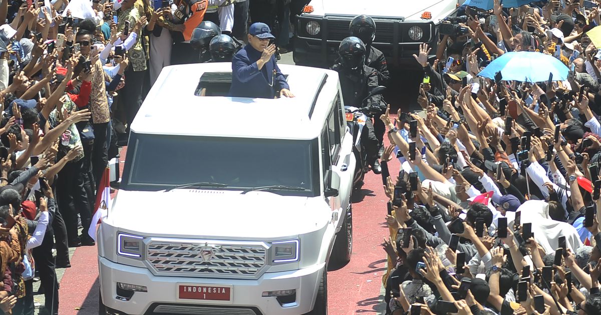 Mobil Indonesia 1 Presiden Prabowo Bertulis Garuda Buatan Pindad, Ini Spesifikasinya