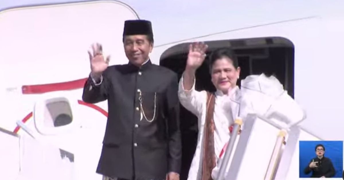 Sempat Dikabarkan Naik Pesawat Komersil, Jokowi Ternyata Naik Pesawat TNI AU ke Solo