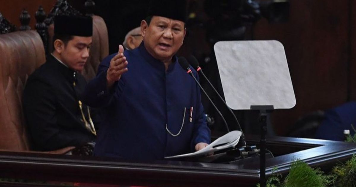 Prabowo Umumkan Kabinet Merah Putih, Total 48 Kementerian