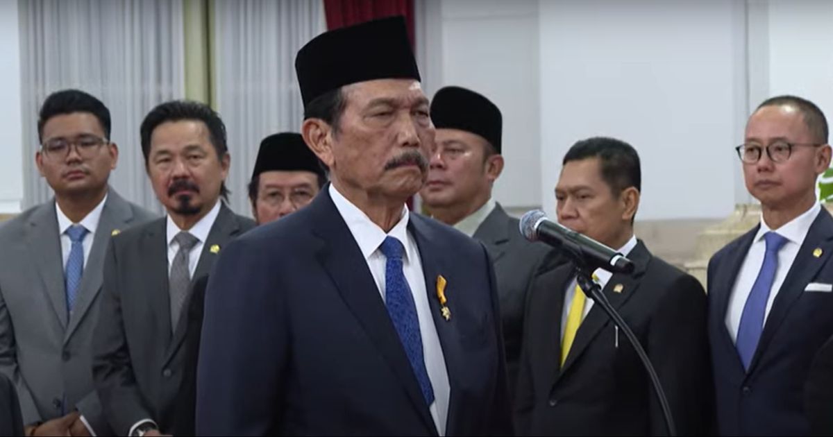 Diangkat Jadi Ketua Dewan Ekonomi Nasional, Ini Tugas Luhut Binsar Pandjaitan