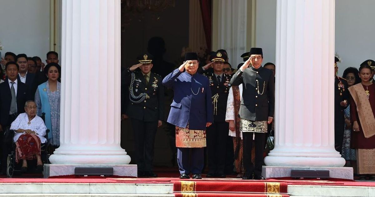 VIDEO: Detik-Detik Perdana, Prabowo Sah Injak Karpet Merah Istana Diikuti Gibran Rakabuming Raka