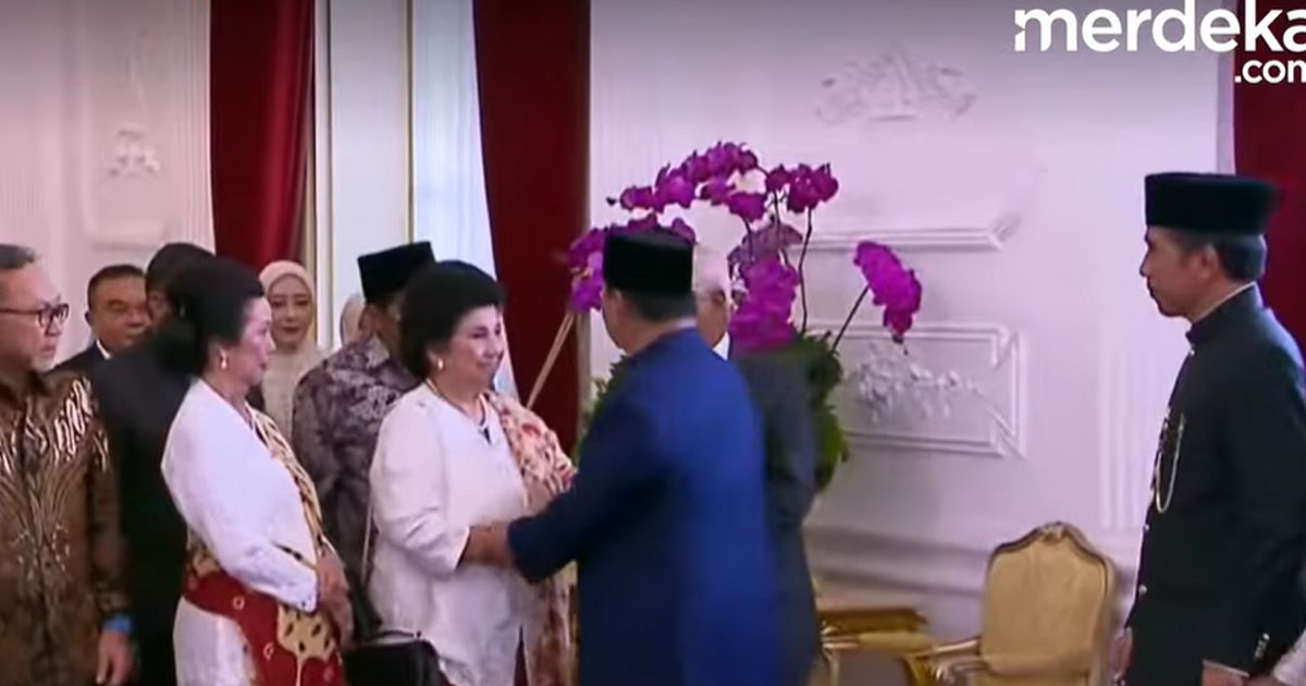 VIDEO: Pecah Tangis Dua Kakak Perempuan Tepuk Dada Prabowo Sambut di Istana Kepresidenan