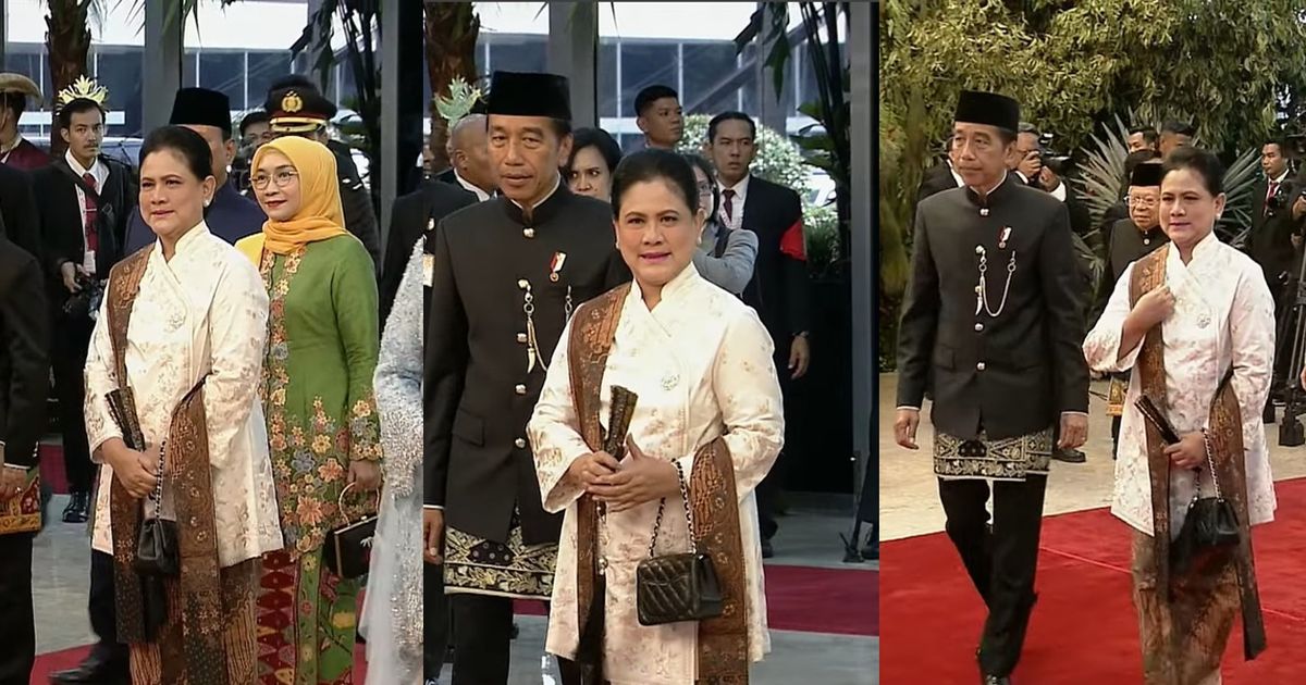 VIDEO: Iriana Kode Jempol ke Didit Prabowo, Jokowi Tatap Mata Gibran Jelang Pelantikan di MPR